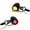 black 2 with amber/red light, variant on Universal Motorcycle Turn Signals Amber/Red LED Turn Signal Kit Rear Mini Blinkers Compatible with Harley Honda Suzuki Triumph Yamaha