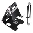 thumbnail image 4 of 2 soportes plegables para teléfono móvil, escritorio móvil manos libres con ángulo de visión ajustable, soporte para teléfono móvil bien hecho para smartphones tabletas de 7 a 10 pulgadas (n, 4 of 5