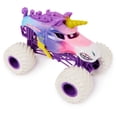 thumbnail image 4 of Monster Jam Sparkle Smash Collectible Monster Truck, 1:24 Scale, 4 of 8