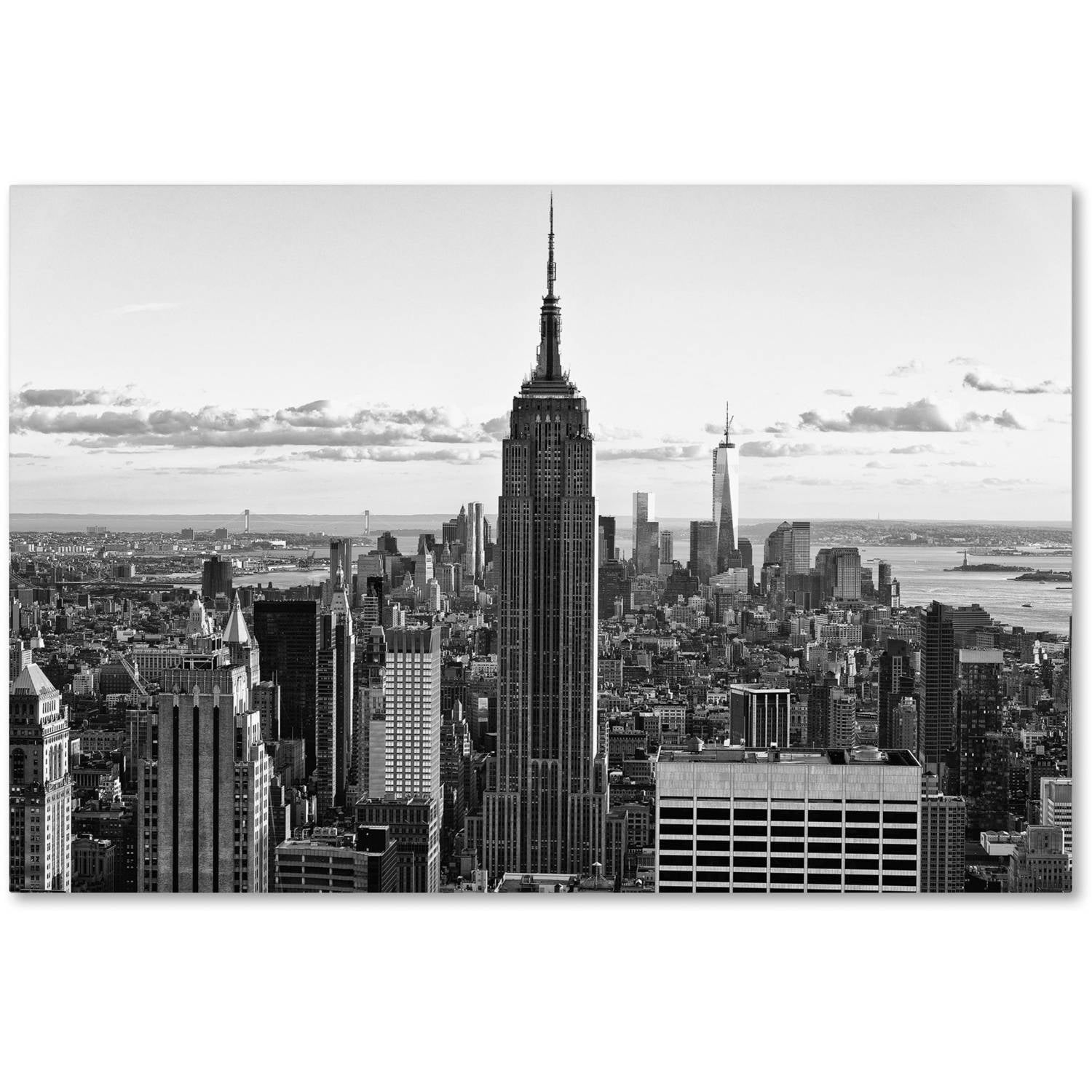 Trademark Fine Art "New York Cityscape" Canvas Art by Philippe