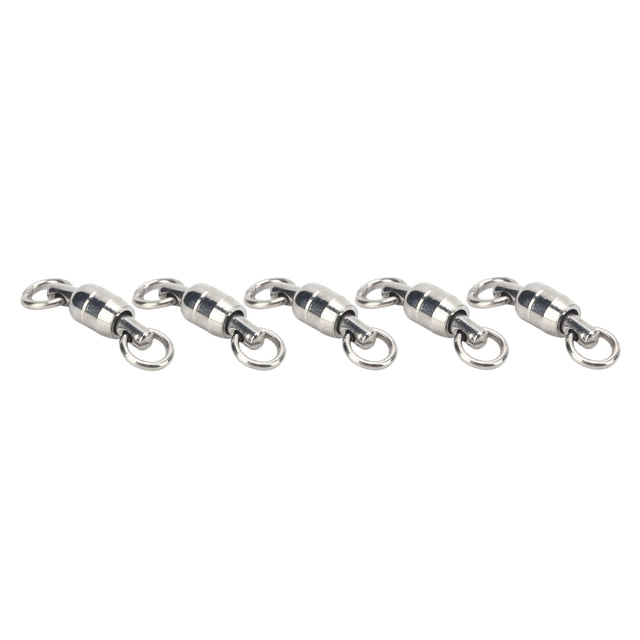Rolling Barrel Ring Link,Two‑Way Stainless Steel Bearing Bearing Rotation Ring Word Ring Connector Ultimate Comfort