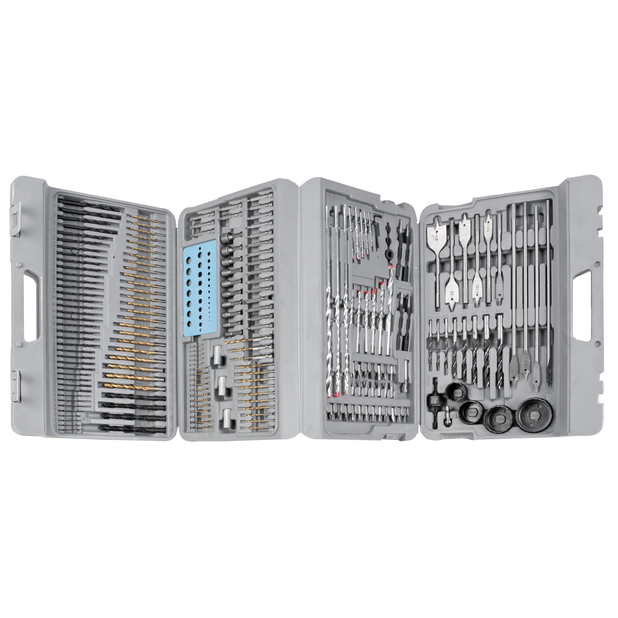 Performance Tool W1368 204-Piece Master Drill Bit Set