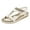 White, variant on Women's T-Strap Rhinestone Flat Sandals Comfortable Open Toe Elastic Ankle Strap Slip On Walking Sandals Summer Fashion Bohemian Beach Shoes White Women Sandal