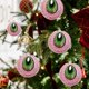 thumbnail image 1 of xihome Paquete de 3 adornos navideños colgantes de 8 cm para rbol de Navidad, decoraciones de espuma para fiestas, bodas y decoracin en interiores y exteriores., 1 of 6