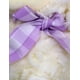 thumbnail image 5 of Borreguito De Peluche Super Suave Con Moño De Cuadros, 5 of 5