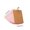 Pink, variant on 3-Color Loose-Leaf Handwritten Flip Card Notebook, Pocket Study Blank Flashcards with Reclosable Iron Rings, Reusable Fragment Time Memory Tool for School