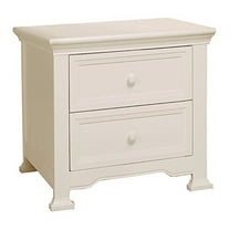 Centennial Medford Traditional Wood Nightstand in White Finish