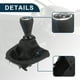 thumbnail image 4 of Perilla de cambio Unique Bargains con cubierta, perilla de cambio manual de 5 velocidades para Peugeot 207, cuero sintético negro y azul, 4 of 6