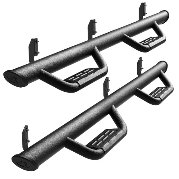 Tyger Auto Tyger Access Running Boards Compatible with 1999-2016 Ford F-250 F-350 Super Duty | Supercrew Cab | TG-AS2F24041 | Textured Black Drop Step Rail