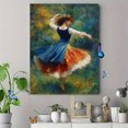 thumbnail image 4 of Qisvanset 12x16 Inch Black Cat Whimsical Canvas Print Wall Art, 4 of 5