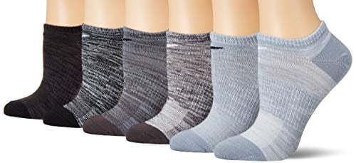 nike women's everyday lightweight no show socks multicolor 6 pack