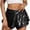 Black#1, variant on Viikei Womens Shorts Clearance Shorts for Women Plus Size Women's Shorts Pull on Summer Sequins Shorts High Waist Casual Loose A Line Hot Pants Sparkly Clubwear Night-Out Skorts