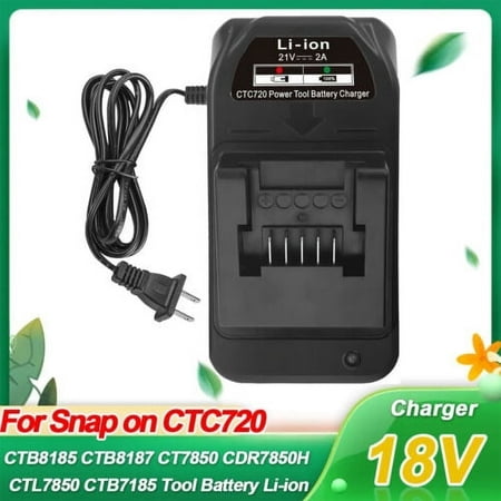 CTC720 Charger Replace for Snap On Tool Battery CTB8185 CT7850 CDR7850H CTL7850
