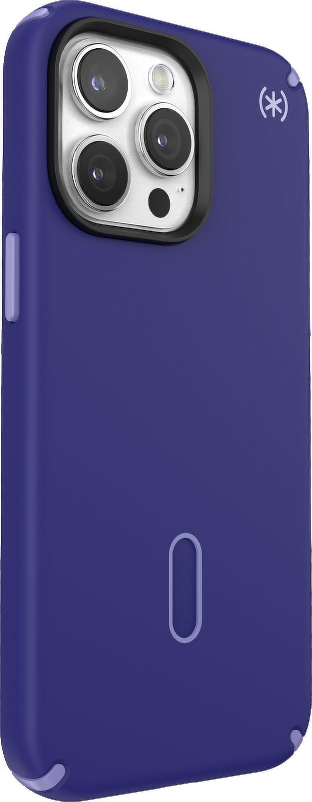 Speck iPhone 15 Pro Max Case-Presidio2 Pro-ClickLock-MagSafe-6.7 Inch Phone Case-Future Blue/Purple Ink/Sky Purple