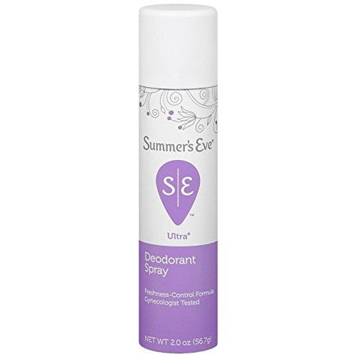 Summer's Eve Feminine Deodorant Spray, Ultra Extra Strength, 2 Count