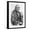 Black Frame, variant on Art.com General Sam Houston Governor of Texas Stretched Canvas Print Wall Art, 24" x 36"