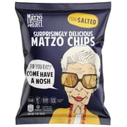 The Matzo Project Matzo Chips, Salted, Kosher (Not Kosher for Passover), Vegan, Nut-Free, No Trans Fat, Nothing Artificial, 8 Pack, 1 oz