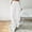 White, variant on High Waist Corduroy Wide Leg Trousers for Women Straight Fit Casual Big Size Pants