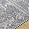 thumbnail image 5 of Hauteloom Bokod Living Room, Bedroom Patio Outdoor Area Rug - Bohemian, Transitional - Navy, Cream - 18" x 18" Sample, 5 of 5