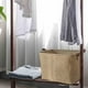 thumbnail image 3 of Cesta de almacenamiento plegable, cesta decorativa para la ropa sucia, para el hogar, dormitorio, dormitorio, áspera Tejido áspero, 3 of 9