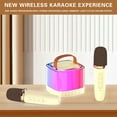 Livrdious Portable Home Bluetooth Speaker, Wireless Karaoke Sound