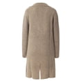 thumbnail image 4 of Made by Olivia Women's Knit Cardigan Sweaters Open Front Long Sleeve Lapel Casual Jacket 2023 Fall Coat Dressy Coatigan, 4 of 7