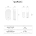 thumbnail image 4 of Tuya Zigbee 3.0 Smart Contact Detectors Security Gate Door Window Sensor Transducer Smart Life Home(2PCS), 4 of 5