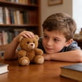 thumbnail image 5 of Kbndieu Teddy Bear Stuffed Animals, Small Brown Teddy Bear Plush Toy Birthday Christmas Valentines Day Gift for Kids Girl Friends, 5 of 7
