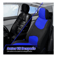 thumbnail image 3 of Fundas De Asiento Universales Comfort Car Covers 9 Piezas Malubero, Azul, 3 of 5