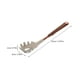 thumbnail image 3 of Silicone Skimmer Spoon Spoon Socopina de cocinera Chef Chef Pasta Spaghetti Fork, 3 of 5