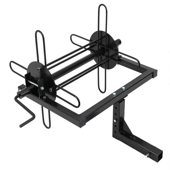 Wire Unroller, Fit 2-inch Receiver Hitch Compatible,for Truck or Tractor Connect, Wire Spreader with Bolts, for Fencing, Multifunctional, Black