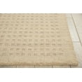 thumbnail image 2 of Nourison Perris Solid Taupe 3'9" x 5'9" Area Rug, (4x6), 2 of 5