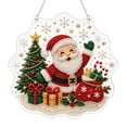 thumbnail image 2 of Christmas Pearl Diamond Painting Suncatcher Kit, DIY 3D Pearl Art Kit with Acrylic Hanging Ornament, Christmas Diamond Art Craft for Adults, Holiday Window Decor, 2 of 8