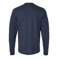 thumbnail image 5 of Tultex 202LS Fine Jersey Long Sleeve T-Shirt-Heather Denim-S, 5 of 6