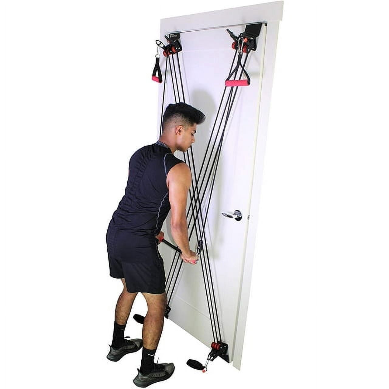 X Factor Door Gym Home Fitness System with Straight Bar