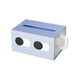 thumbnail image 2 of Cubierta rectangular de caja de pañuelos | Organizador tipo cajón | Diseño creativo de dibujos animados | Construcción de plástico duradero | Superficie brillante y fácil de limpiar | Para el coche, 2 of 6