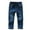 Blue, variant on Pants for Boys Toddler Kid Boy Elastic Mid Waist Washed Full Length Straight Pants Denim Jeans Boys Clothes(Size:2-3 Years)