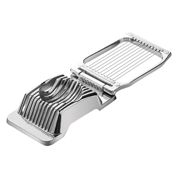 Popular!Huevo para huevos duros,cortador de frutas de alambre de acero inoxidable seco para fresa,plátano,utensilio de cocina para mujeres para hacer sándwich de desayuno