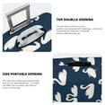 thumbnail image 5 of Balery Luggage Cover White Swam Print Suitcase Covers for Luggage Elastic Washable Suitcase Protector Fits 18-32 Inch Luggage-Medium, 5 of 9