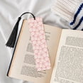 thumbnail image 4 of Kdxio Daisy And Bee Print Metal Tassel Bookmarks,Perfect Gift for Art Lovers and Bookworms Metal Bookmarks for Women, 4 of 8