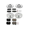 thumbnail image 3 of PowerStop Front and Rear Z23 Evolution Sport Carbon-Fiber Ceramic Brake Pad and Drilled & Slotted Rotor Kit Fits: SUBARU Select Models K2368, 3 of 10