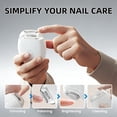 thumbnail image 5 of Electric Nail File,2026 New Universal Automatic Clipper with LED Light & 3 Speeds, Safe Nail Grooming Tool for Toenail Fingernail Home Office Salon(3 PCS), 5 of 17