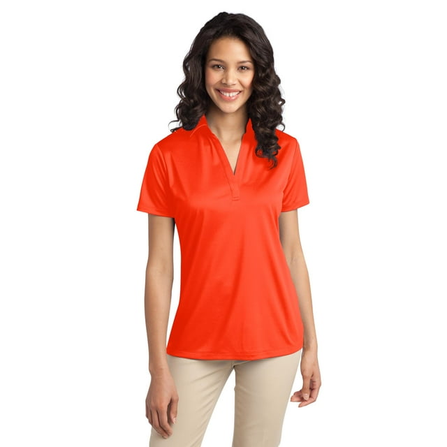 Polo de rendimiento Port Authority® Ladies Silk Touch™. L540 Autoridad Portuaria L540