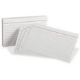 thumbnail image 2 of Oxford Ruled Heavyweight Index Cards, 3 x 5 inches, 100 Pack, White, 2 of 4