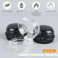 thumbnail image 5 of VINOIC 5-Pack Stove Knob Covers for Safety, Upgraded Double-Key Lock & Universal Fit Baby Proofing Covers, Heat Resistant & Adhesive Gas Oven Knob Guards to Prevent Turning on Stove, 5 of 5
