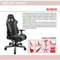 thumbnail image 5 of DX Racer DXRacer OH/KS06/N Series High-Back Office Chair Carbon Look Vinyl+PU Desk Chair(Multiple Colors), 5 of 7