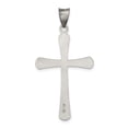 thumbnail image 6 of Auriga Fine Jewelry 925 Sterling Silver Antiqued and Brushed Latin Cross Pendant for Women, 6 of 6