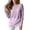Purple, variant on ZHOGXU Sheer Long Sleeve T Shirts For Women Loose Fit Lightweight O Neck Basic Tee Tops For Casual Work,Green