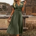 thumbnail image 5 of CIENVNSTG Women's Fashion A-Line Summer Dress Casual Flowy Dress for Everyday Wear, 5 of 5