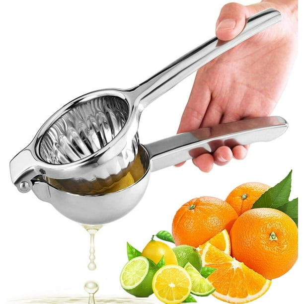 Presse-citron de qualité robuste en acier inoxydable - Acier